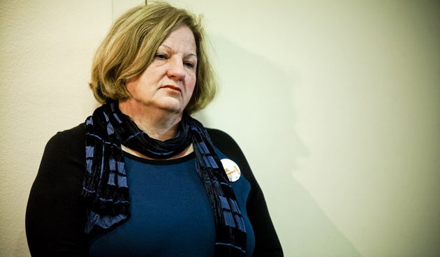 Zagreb, 031212.
U sredisnjici HNS-a odrzana je konferencija za medije HNS-liberalnih demokrata povodom kampanje Zenske inicijative HNS-a, “Zene kandidirajte se”.
Na fotografiji: Andrea Zlatar Violic (ministrica kulture).
Foto: Neja Markicevic / CROPIX