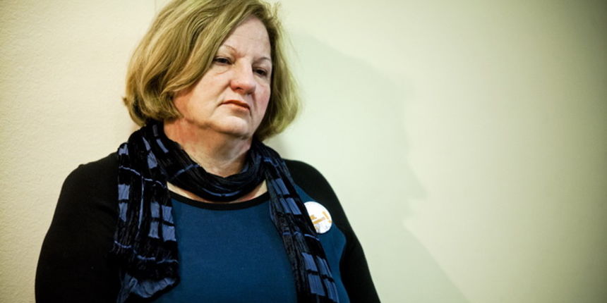 Zagreb, 031212.
U sredisnjici HNS-a odrzana je konferencija za medije HNS-liberalnih demokrata povodom kampanje Zenske inicijative HNS-a, “Zene kandidirajte se”.
Na fotografiji: Andrea Zlatar Violic (ministrica kulture).
Foto: Neja Markicevic / CROPIX