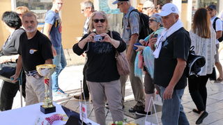 Na zadarskom Narodnom trgu najavljen Virski maraton 2016. Foto: Kažimir Škrbić/Virski list Na zadarskom Narodnom trgu najavljen Virski maraton 2016. Foto: Kažimir Škrbić/Virski list