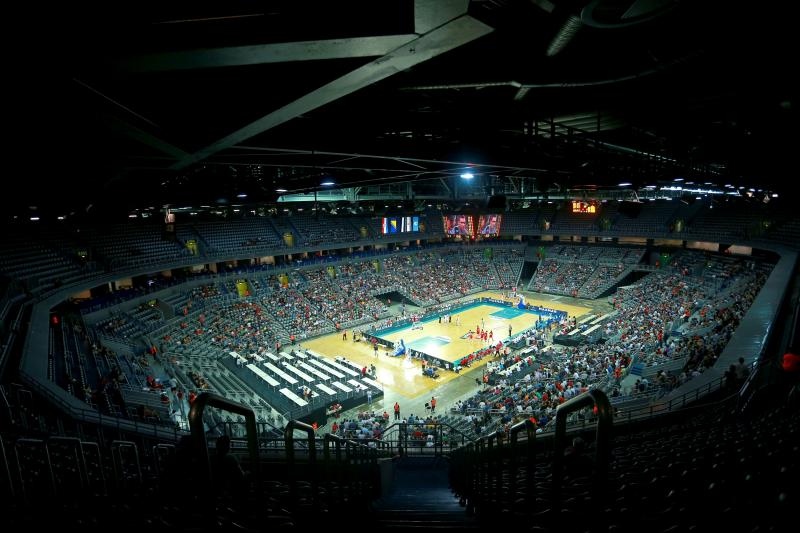 Arena Zagreb, Zagreb – Pripremni turnir za EuroBasket 2015., Hrvatska – Izrael. Photo: Igor Kralj i Marko Lukunic/PIXSELL Arena Zagreb, Zagreb – Pripremni turnir za EuroBasket 2015., Hrvatska – Izrael. Photo: Igor Kralj i Marko Lukunic/PIXSELL