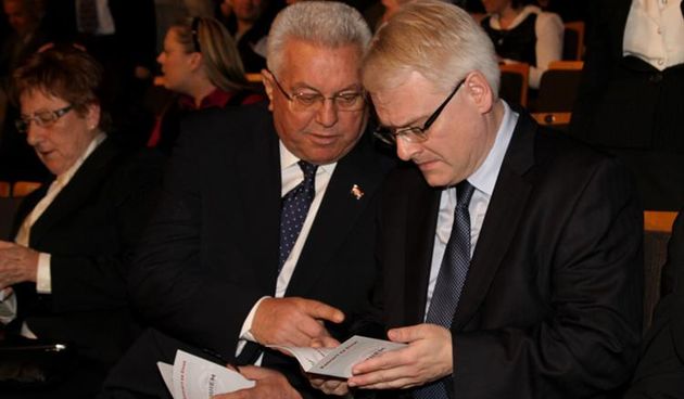 Luka Bebić i Ivo Josipović (Foto: Tportal)