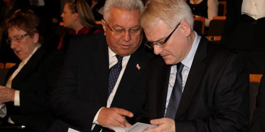 Luka Bebić i Ivo Josipović (Foto: Tportal)