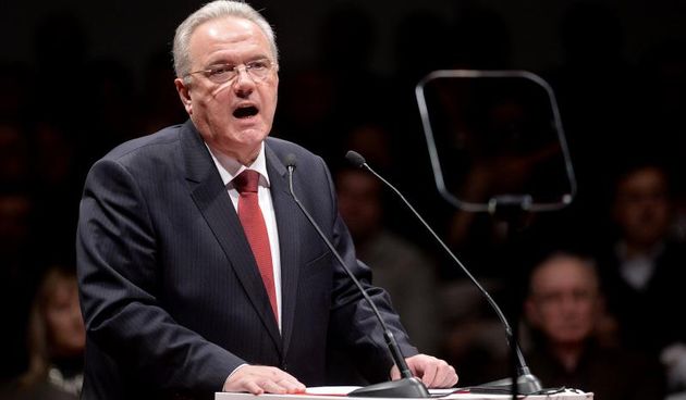 Na velikoj konvenciji SDP-a s temom “Red. Rad. Rast” predstavljeni su rezultati dvije godine Kukuriku-vlade predvodjene SDP-om. Neven Mimica. Photo: Marko Prpic/PIXSELL