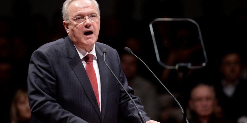 Na velikoj konvenciji SDP-a s temom “Red. Rad. Rast” predstavljeni su rezultati dvije godine Kukuriku-vlade predvodjene SDP-om. Neven Mimica. Photo: Marko Prpic/PIXSELL Na velikoj konvenciji SDP-a s temom “Red. Rad. Rast” predstavljeni su rezultati dvije godine Kukuriku-vlade predvodjene SDP-om. Neven Mimica. Photo: Marko Prpic/PIXSELL