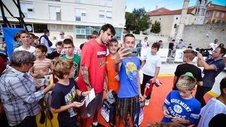 ZDBT: Kids day u društvu košarkaških velikana ; foto Iva Perinčić
