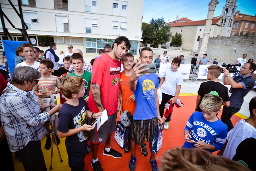 ZDBT: Kids day u društvu košarkaških velikana ; foto Iva Perinčić