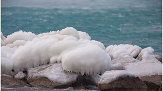 Đir po ledu okovanom Senju, Foto: Kristijan Orlić Đir po ledu okovanom Senju, Foto: Kristijan Orlić