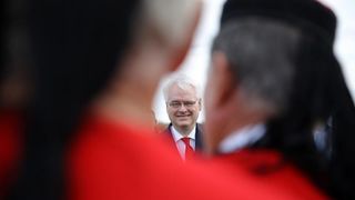 09.11.2013., Tinj – Predsjednik RH Ivo Josipovic posjetio je poljoprivrednike u Tinju te poljoprivrednu zadrugu Maraska Tinj koja je vazan dobavljac visnje maraske za zadarsku tvrtku Maraska d.d. Photo: Filip Brala/PIXSELL