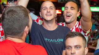 Zadar je gorio: Velika fešta nakon plasmana Vatrenih u finale Svjetskog prvenstva