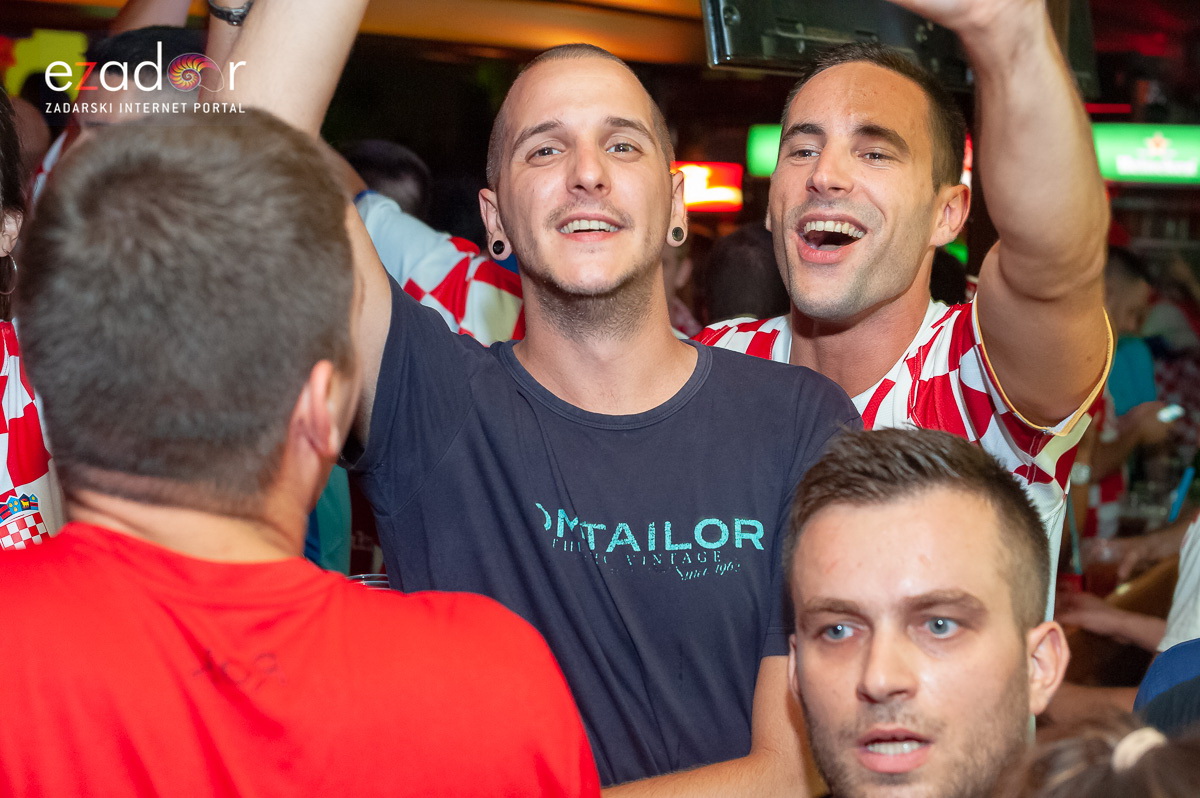 Zadar je gorio: Velika fešta nakon plasmana Vatrenih u finale Svjetskog prvenstva