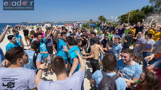 Ludijada zadarskih maturanata na Pozdravu suncu i Morskim orguljama