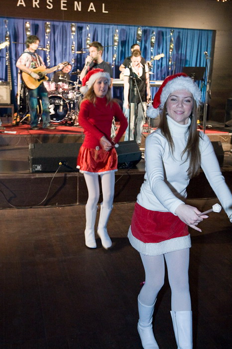 Bozicni party Novo gradija 2008.- Arsenal Zadar