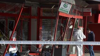 Raznesen bankomat u sklopu Plodina na Žmirićima Raznesen bankomat u sklopu Plodina na Žmirićima