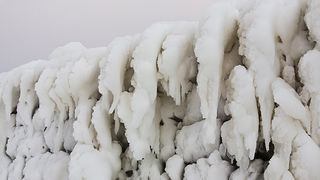 Senj u zagrljaju ledenog pokrivača, foto: Leo Banić