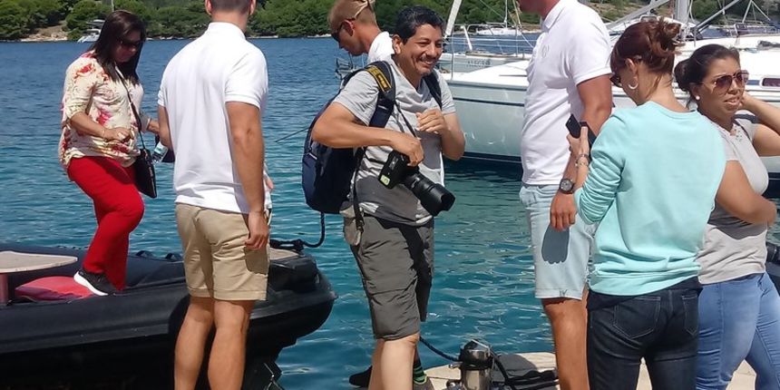 Yuri Cortez kao ambasador hrvatskog turizma posjetio Telašćicu, Kornate i Zadar