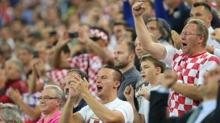 Velika hrvatska fešta u ljubljanskim Stožicama nakon plasmana u polufinale Eurobasketa, Foto. Igor Kralj/PIXSELL Velika hrvatska fešta u ljubljanskim Stožicama nakon plasmana u polufinale Eurobasketa, Foto. Igor Kralj/PIXSELL