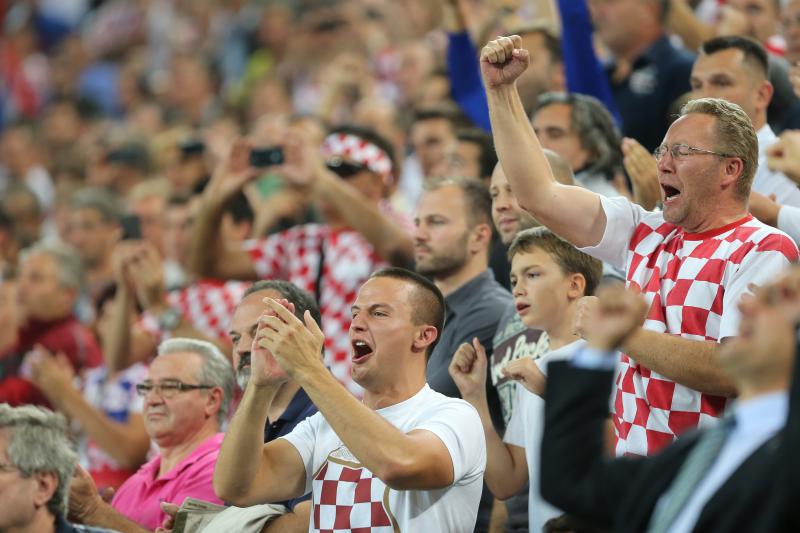 Velika hrvatska fešta u ljubljanskim Stožicama nakon plasmana u polufinale Eurobasketa, Foto. Igor Kralj/PIXSELL Velika hrvatska fešta u ljubljanskim Stožicama nakon plasmana u polufinale Eurobasketa, Foto. Igor Kralj/PIXSELL