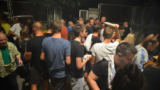 U povodu blagdana Kraljice Mira u Stanovima odigrana utakmica između liječnika i predstavnika Gradske uprave, Foto: Iva Perinčić