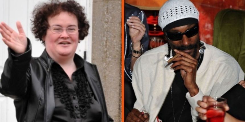 Snoop Dogg i Susan Boyle ( foto JLP) Snoop Dogg i Susan Boyle ( foto JLP)