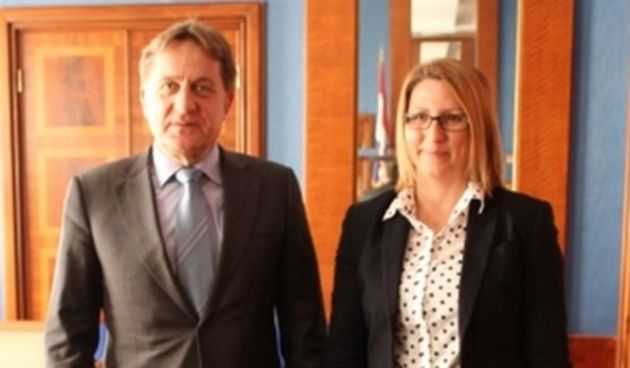 Prijem za Ivanu Maletić, foto: Grad Zadar