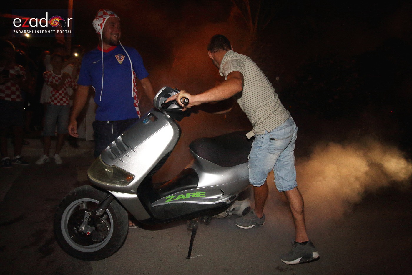 Bibinje: Navijanje za Vatrene i fešta nakon pobjede nad Engleskom