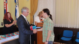 Dodjela priznanja ucenicima srednjih skola, Foto: Karla Soric Dodjela priznanja ucenicima srednjih skola, Foto: Karla Soric