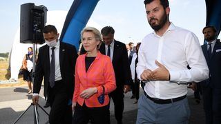 Ursula von der Leyen, Andrej Plenković u posjetu Rimac automobili Ursula von der Leyen, Andrej Plenković u posjetu Rimac automobili
