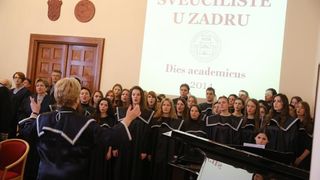 Svečano obilježena 12. obljetnica obnove Sveučilišta u Zadru, Foto: Filip Brala/PIXSELL