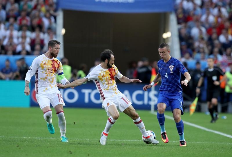Bordeaux, Francuska – UEFA EURO 2016., 3. kolo, skupina D, Hrvatska – Španjolska. Photo: PIXSELL