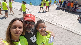 Sasvim osoban doživljaj – 10. dm Millennium Jump sa zadarske rive. Foto: Mladen Malik Barba Sasvim osoban doživljaj – 10. dm Millennium Jump sa zadarske rive. Foto: Mladen Malik Barba