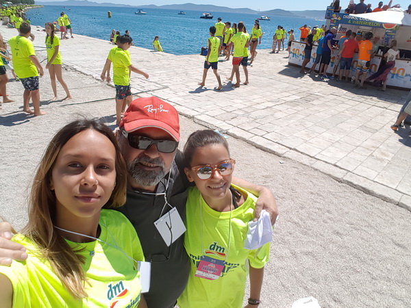 Sasvim osoban doživljaj – 10. dm Millennium Jump sa zadarske rive. Foto: Mladen Malik Barba Sasvim osoban doživljaj – 10. dm Millennium Jump sa zadarske rive. Foto: Mladen Malik Barba