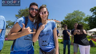 Ludijada zadarskih maturanata na Pozdravu suncu i Morskim orguljama