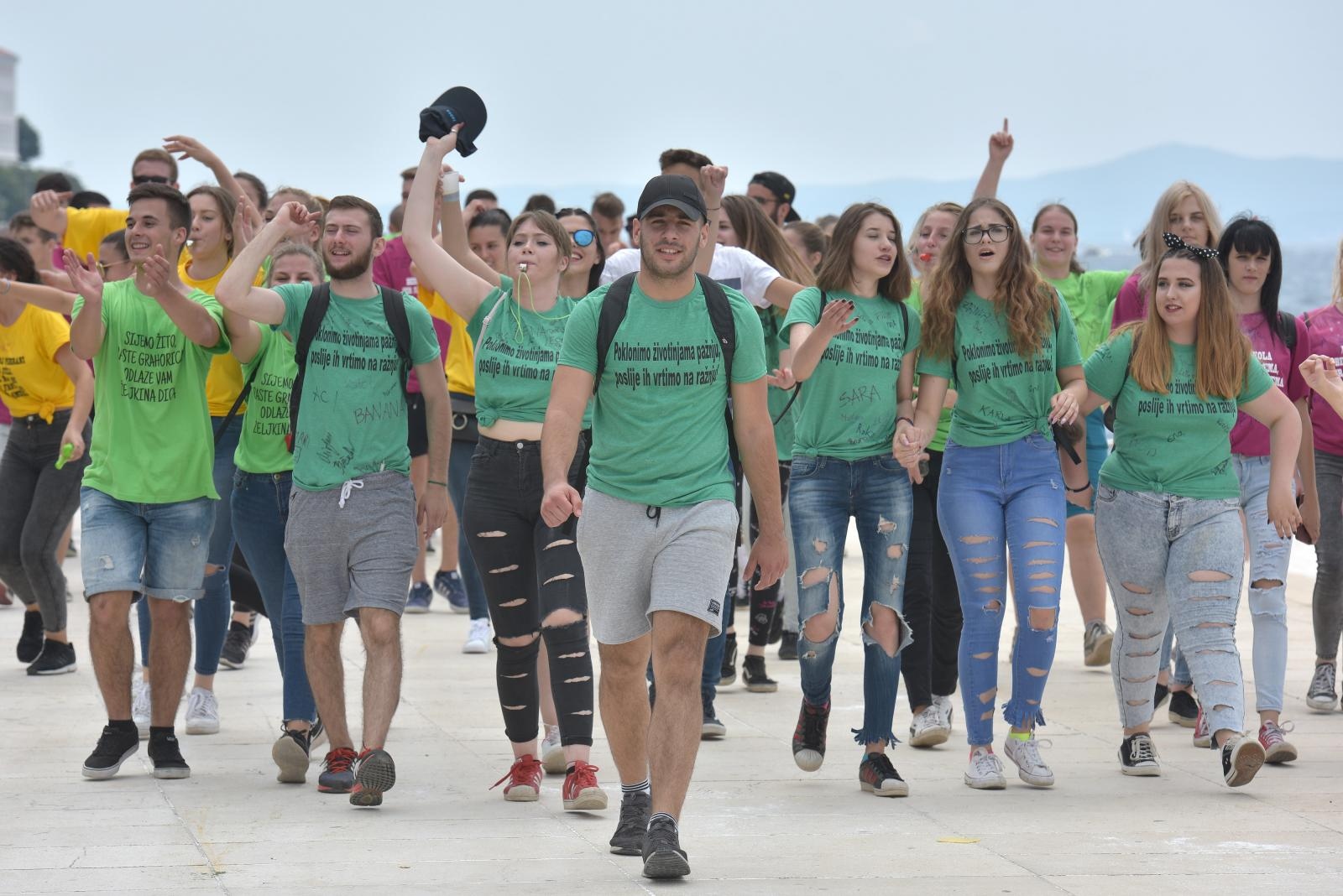 Ludijada zadarskih maturanata 2018 Ludijada zadarskih maturanata 2018