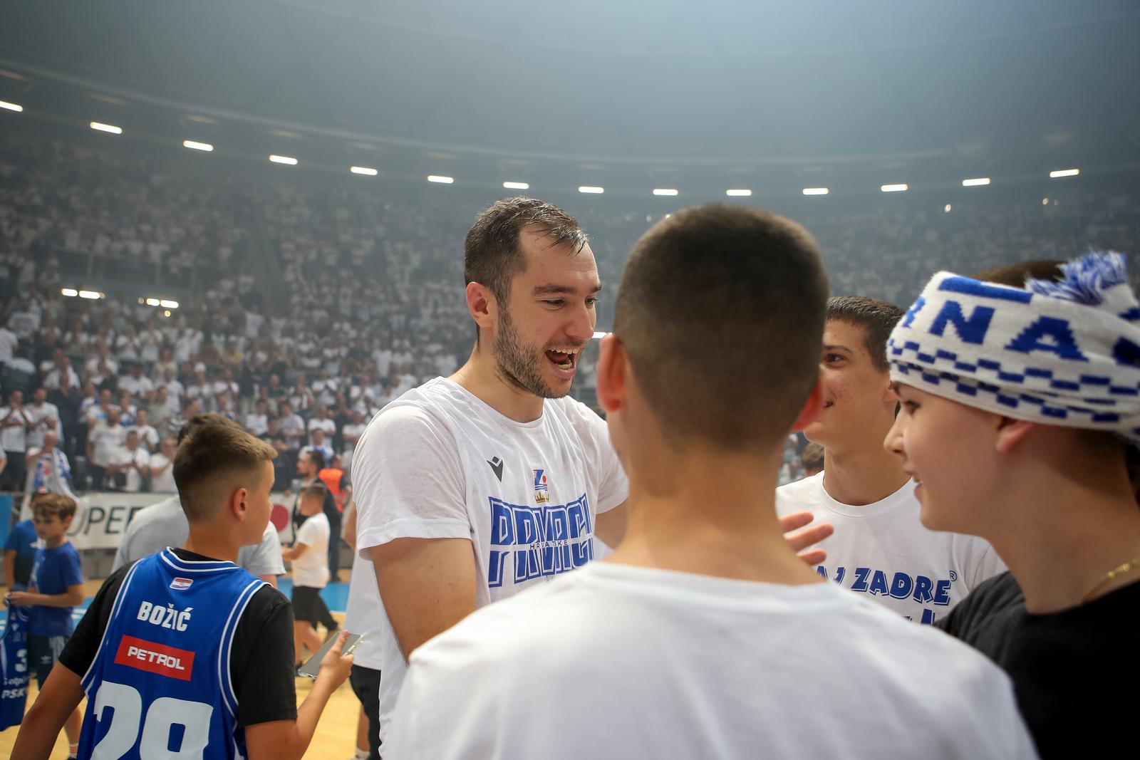 Košarkaši Zadra peti put u povijesti prvaci Hrvatske