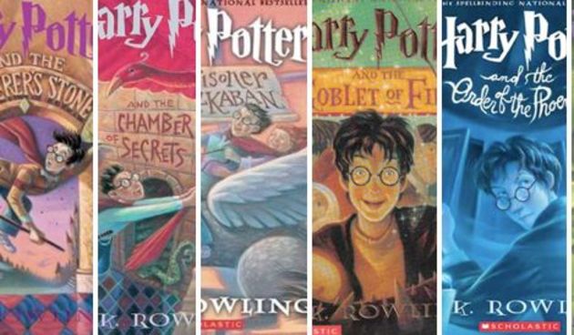 Harry Potter, knjige