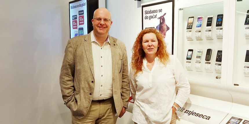 Johan Bergström i Vedrana Hercigonja Majetić u Zadru predstavili poboljšanja u mreži Tele2, Foto: Mladen Malik Johan Bergström i Vedrana Hercigonja Majetić u Zadru predstavili poboljšanja u mreži Tele2, Foto: Mladen Malik