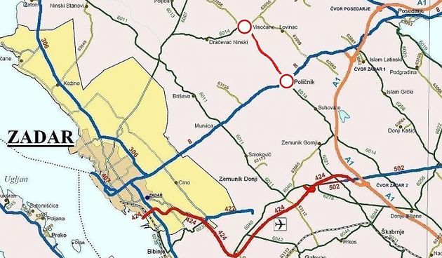 Zbog sanacije mosta za sav promet zatvorena županijska cesta Visočane – Lovinac