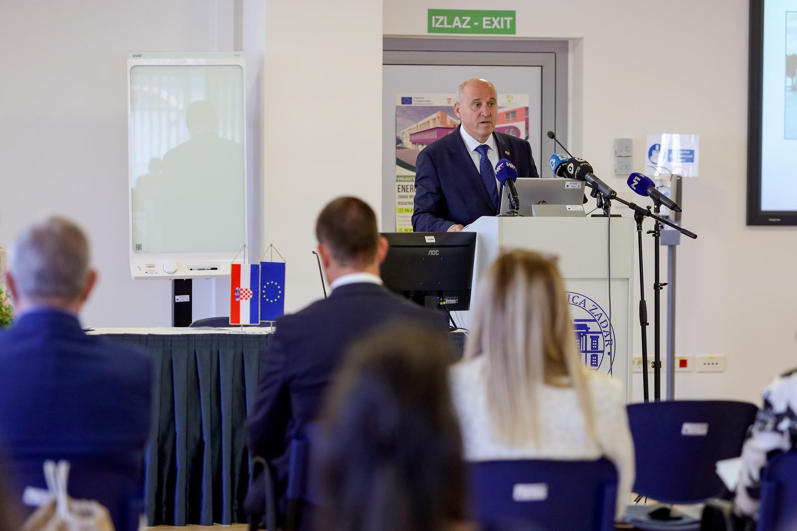 Početna konferencija projekta “Energetska obnova zgrade interne medicine, ginekologije i pedijatrije OB Zadar”