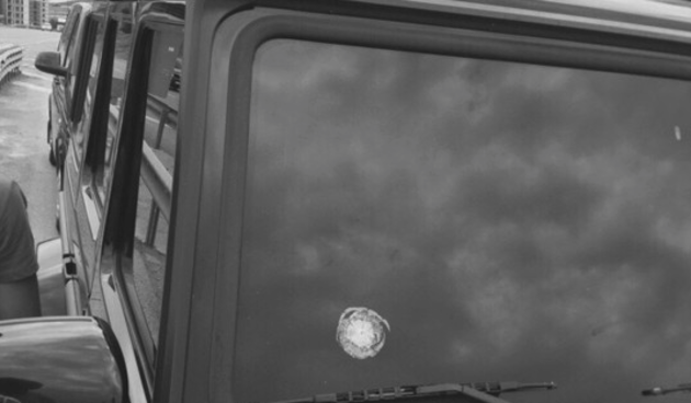 Automobil Mehmeta Topala, foto: twitter