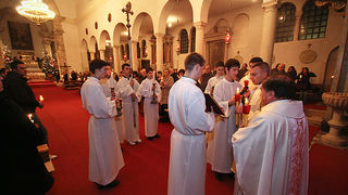 Crkva Sv. Šime : Svečana proslava Svijećnice (foto:Saša Čuka)
