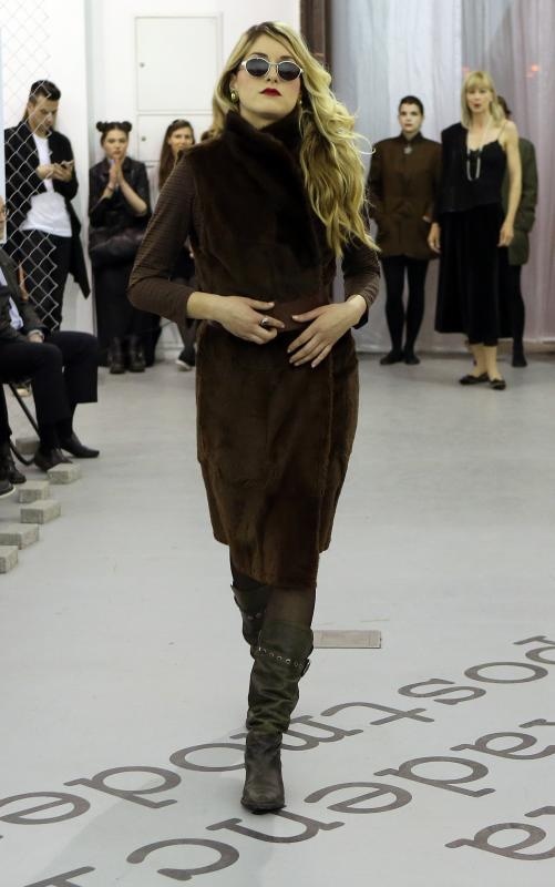 U sklopu tribine Moda osamdesetih – modni laboratorij za 21. stoljece odrzana odrzana modna revija Avangardna moda osamdesetih. Zvoncica Vuckovic. Photo: Robert Anic/PIXSELL