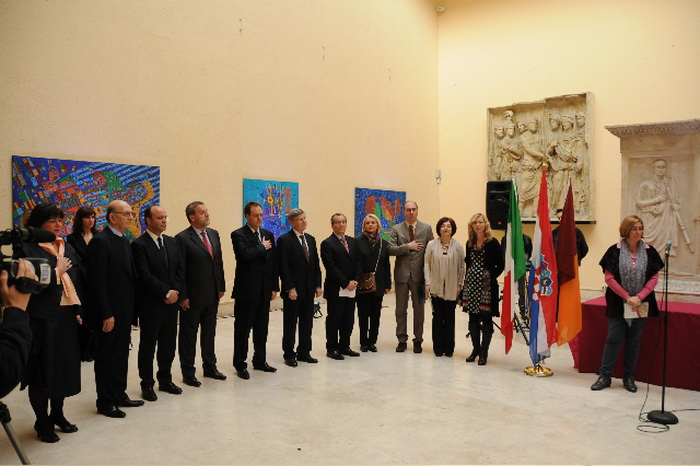 Rim: Smotra hrvatske kulture i umjetnosti, foto: Mira Dujela Rim: Smotra hrvatske kulture i umjetnosti, foto: Mira Dujela