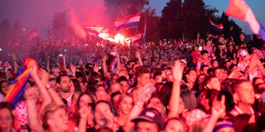 Veličanstven doček četvorice zadarskih Vatrenih Veličanstven doček četvorice zadarskih Vatrenih