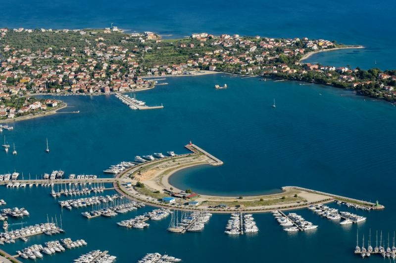 Let iznad Sukošana i Marine Dalmacija, Foto: Dino Stanin/PIXSELL Let iznad Sukošana i Marine Dalmacija, Foto: Dino Stanin/PIXSELL