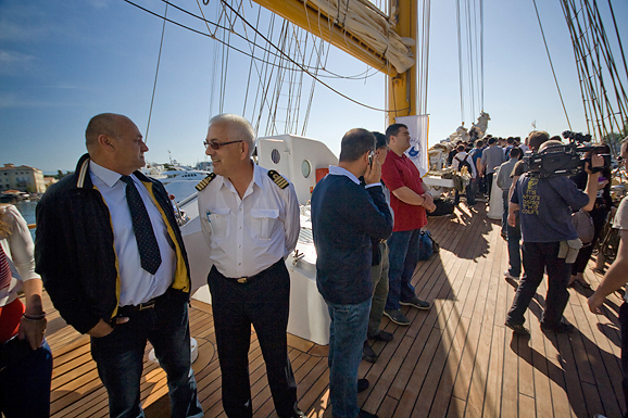 “Kraljica mora” u Zadru, 12. svibnja 2011. (foto:Saša Čuka) “Kraljica mora” u Zadru, 12. svibnja 2011. (foto:Saša Čuka)