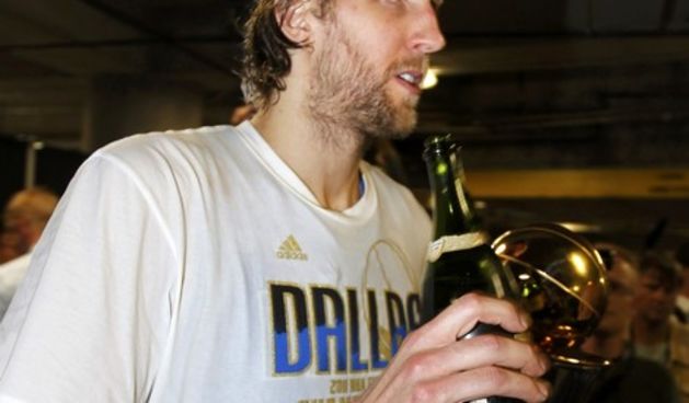 Dirk Nowitzki MVP finala, Foto: Reuters