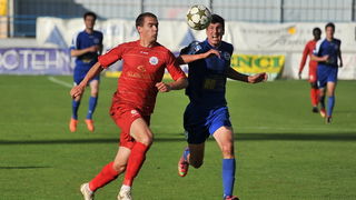Zadar, 260513.
Stadion Stanovi.
Utakmica MAXtv 1. HNL izmedju Zadra i Splita.
Na fotografiji: Perica (desno).
Foto: Luka Gerlanc / CROPIX