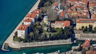 Zadar iz zraka, zračna panorama