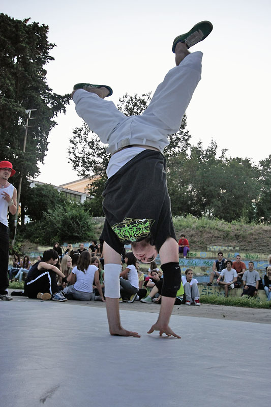 Grafiti, Hip hop & Break battles – Kapetanski park (foto: Marin Gospić)