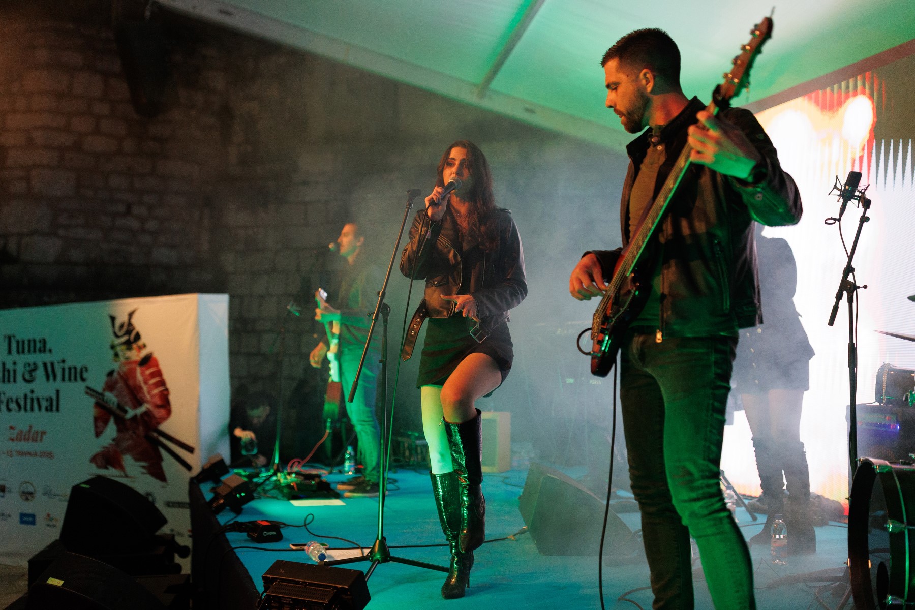 Tuna, Sushi & Wine festival Zadar: Koncert Lucije Marcelić & Pink Noise Tuna, Sushi & Wine festival Zadar: Koncert Lucije Marcelić & Pink Noise